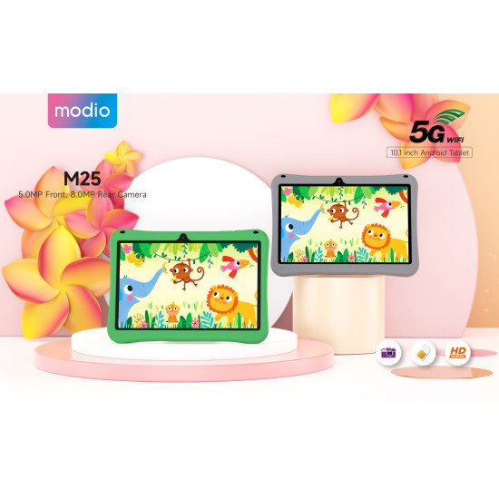 Modio M25 Android Kid's Tablet 6GB 256GB 10.1-inch Sim card