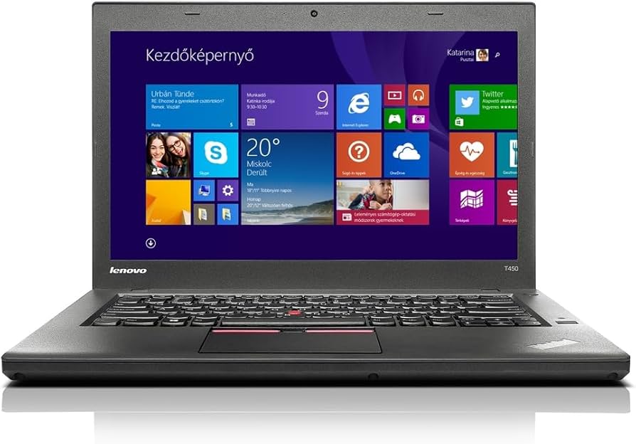 Lenovo Thinkpad T450 Core i5 5th Gen 8GB Ram 256GB SSD 14″Screen Size Backlit Keyboard